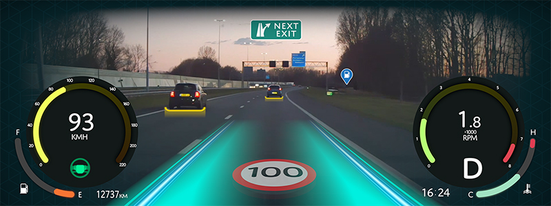 Video AR Enhanced driver assistance
